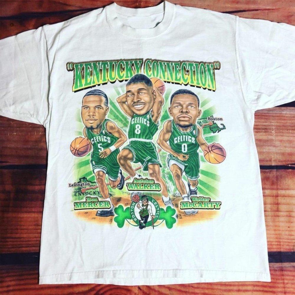 Retro Nba Boston Celtics Shirt Boston Celtics Tee